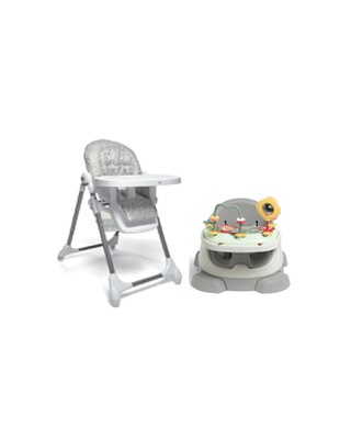 Baby Bug Pebble with Grey Spot Highchair